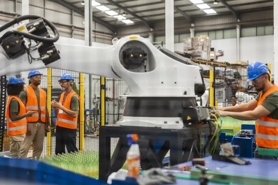 ingenieure-überwachen-und-warten-robotergreifer